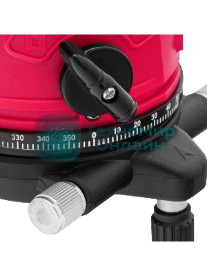Лазерный уровень MTX CRL-30R, 30 м, красный луч, батарейки, резьба 5/8