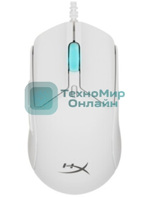 Мышь проводная HyperX Pulsefire Haste 2 белый, 26000 dpi, USB, кнопки - 6