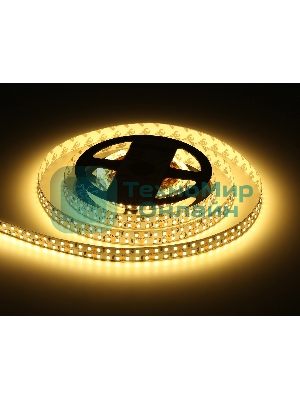 Светодиодная лента Ambrella light GS1601 2835 240Led/ 19.2W m/ 12V IP20 3000K/ 5000*14*1.2mm (2 конт.)