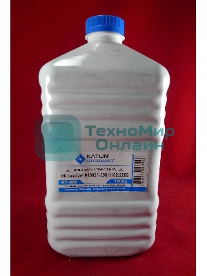 Тонер HP LJ P1005/1505/1566/1606/1102/2035/2055/Canon LBP-3010/3250 Universal (кан., 1кг.) Katun фас России