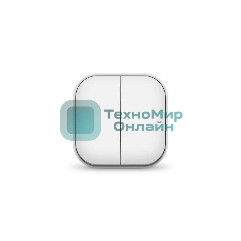 Выключатель 2-кл. ОП IP20 белый IONICH 1413