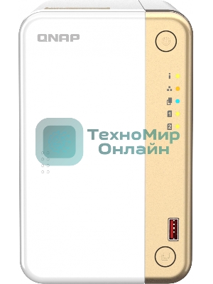 Сетевое хранилище channel QNAP TS-262-4G NAS 2 HDD trays, 2 x M.2 NVMe PCIe Gen 3 x1, 2-core Intel Celeron N4505 2.9 GHz, 4 Gb RAM (4Gb max), 1x2.5 Gigabit Ethernet, Slot PCIe Gen 3 x2, 2 USB 3.2 Gen 2 (10Gbps) Port, 2xUSB USB 2.0 port, 1xHDMI 2.0