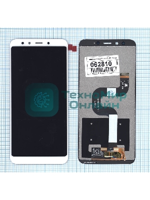 Дисплей для Xiaomi Mi A2/Mi 6X белый