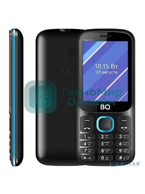 Мобильный телефон BQ 2820 Step XL+ черный/синий