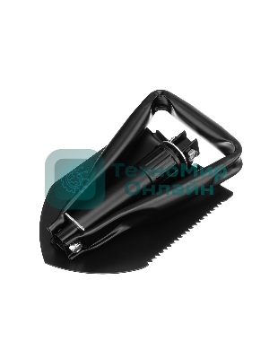 Лопата походная Palisad 150х200х253-620 мм, цельнометаллическая, складная в чехле