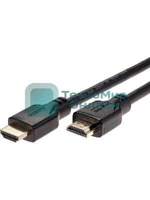 Кабель HDMI 19M/M,ver. 2.1, 8K@60 Hz 0.5m Telecom/VCOM TCG255-0.5M