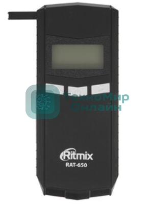 Алкотестер Ritmix RAT-650 электрохимический черный