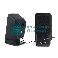 Акустическая система Gembird SPK-510, черный, 6 Вт, рег. громкости, разъем для наушников,USB-питание