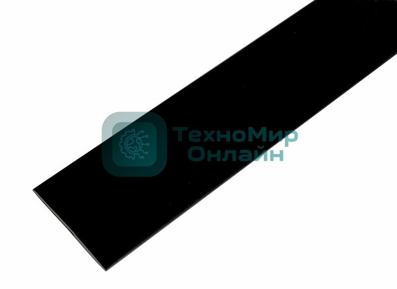 Термоусаживаемая трубка Rexant 35,0/17,5 мм, черная, упаковка 10 шт. по 1 м