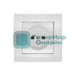 Розетка 1-м СП Бриллиант 16А IP20 бел. Universal 7947588
