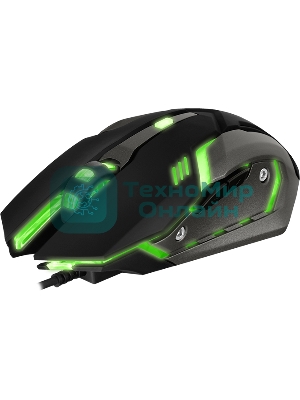 Мышь проводная SVEN RX-G740 черный, 2400 dpi, USB, кнопки - 6
