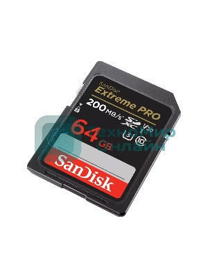 Флеш карта SanDisk Extreme PRO 64GB SDXC Memory Card 200MB/s