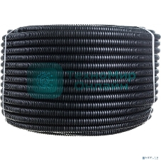 Труба гофрированная ПНД ЭРА (черный) d 16 мм с зонд. легкая 100 м (30)