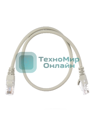 Кабель GOPOWER PATCH RJ-45(M)-RJ-45(M) 00-00029035 2M GREY