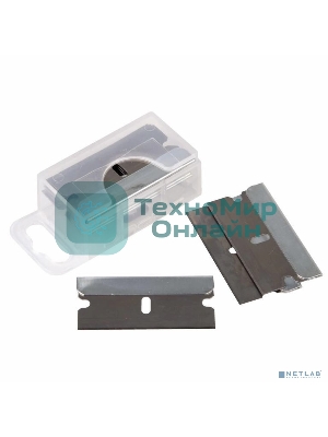 Лезвия сменные для скребка Rexant 19х39х0,25 мм 10 шт.