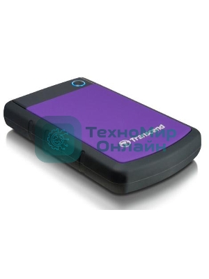 Внешний HDD Transcend USB 3.0 1Tb TS1TSJ25H3P StoreJet 25H3P (5400 об/мин) 2.5