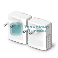 Сетевой адаптер TP-Link TL-PA4010KIT AV600 Nano Powerline Ethernet Adapter Starter Kit, Ultra Compact Size, 500Mbps Powerline Datarate,10/100Mbps Fast Ethernet, HomePlug AV, Green Powerline,Plug and Play, Twin Pa