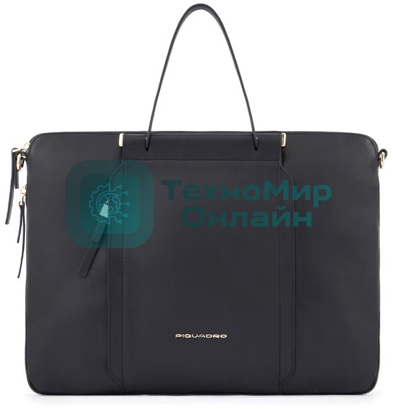 Сумка женская Piquadro Circle CA4021W92/N черный натур.кожа