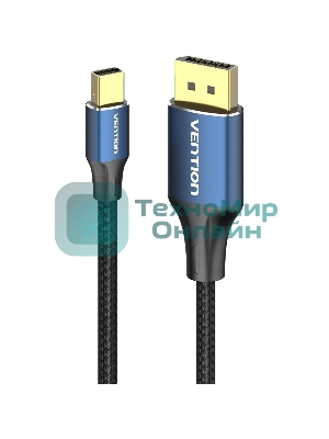 Кабель Vention DisplayPort v1.4 20M/Mini DP M - 1.5м