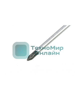 Отвертка Matrix Fusion, PZ1 x 75 мм, CrV, 3-х компонентная рукоятка 