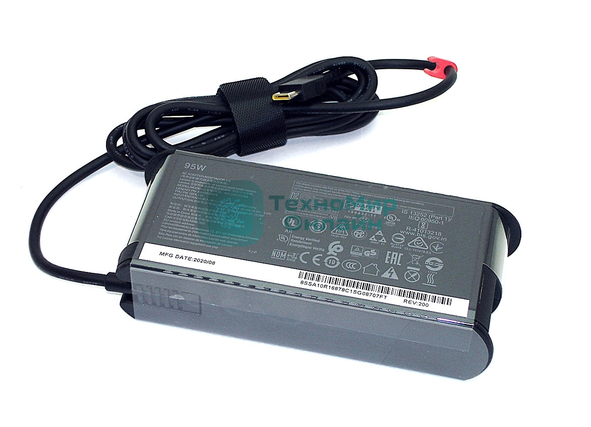 Блок питания (сетевой адаптер) для ноутбуков Lenovo 20V 4.75A 95W USB Type C