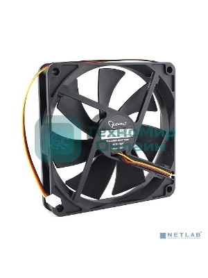 Вентилятор Gembird D14025HM-3 140x140x25, гидродинамический, 3 pin, провод 40 см 80