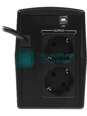 Источник бесперебойного питания Ippon Back Basic 850 Euro 480Вт 850ВА черный