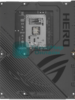 Материнская плата ASUS ROG CROSSHAIR X870E HERO, AM5, AMD X870E, 4xDDR5, 4xSATA, 5xM.2, 2xPCI-E 5.0 x16, 1xHDMI, 2xUSB-C (видео), 2x 5Gb LAN, 6xUSB-A 3.2 Gen 2, 2xUSB-C 3.2 Gen 2, 2xUSB4, 2x3.5 мм, 7.1, ATX
