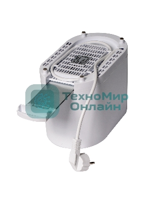 Тостер Galaxy Line GL 2908, белый, пластик, 800 Вт