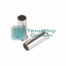 Наконечник штыревой втулочный Rexant L-6 мм 0.75 мм² (НШВ 0.75-6/НГ 0.75-6)