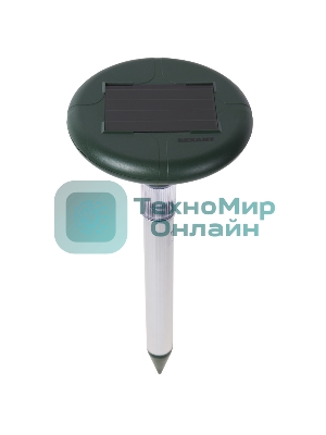 Ультразвуковой отпугиватель змей Rexant на солнечной батарее с подсветкой