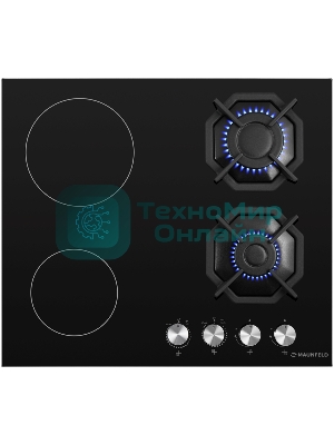 Комбинированная варочная панель Maunfeld EEHG.642VC.2CB/KG