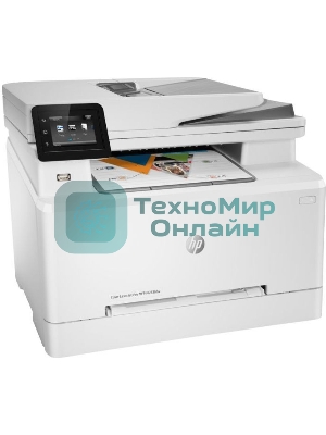 МФУ лазерное HP Color LaserJet Pro M283fdw (7KW75A), A4, цветной, печ. до 21 стр/мин., скан. до 26 стр/мин. (ч/б) 22 стр/мин. (цвет), 600 x 600 dpi (печать) 300x300dpi (скан), USB, RJ-45, Wi-Fi, Air Print, Mopria