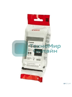 Картридж струйный Canon PFI-102MBk (0894B001) матовый черный, 130 мл., для iPF500/600/700
