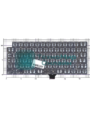 Клавиатура для ноутбука Apple MacBook Pro 14 16 A2442 A2485 Late 2021 Г-образный Enter
