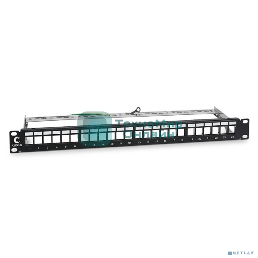 Комм. патч-панель Cabeus, 19