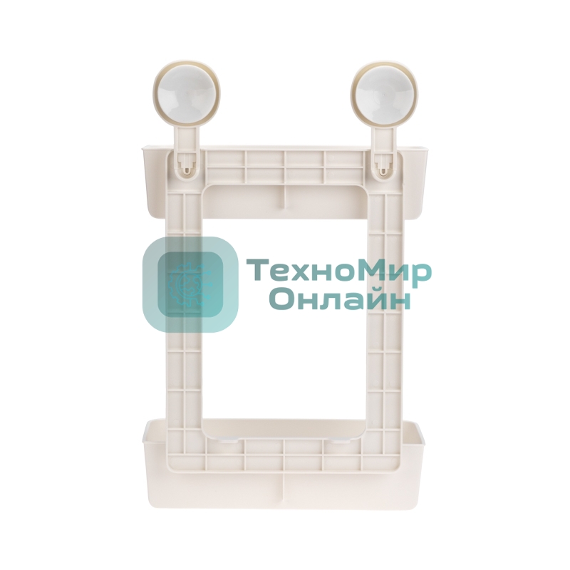 Полка двухъярусная настенная HALSA HLS-F-110W на вакуумной присоске