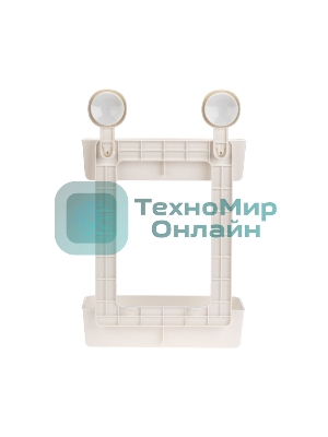 Полка двухъярусная настенная HALSA HLS-F-110W на вакуумной присоске