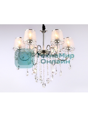 Светильник Ambrella light TR4588/6 CH/SL хром/серебро E14/6 max 40W D660*570