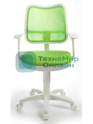 Кресло Бюрократ CH-W797/SD/TW-18 салатовый, сетка/ткань, 120 кг, механизм качания
