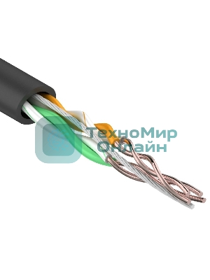Кабель Rexant UTP cat.5e 2 пары (305м) 0.51 мм OUTDOOR