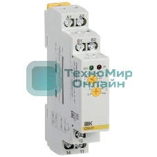 Реле тока ORI 0.5-5А 24-240В AC/24В DC IEK ORI-01-5
