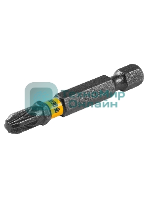 Набор бит PZ3х50, сталь S2, шестигранный профиль, 10 шт. Denzel