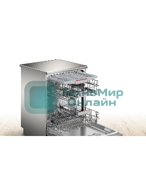 Посудомоечная машина Bosch SMS6EMI65Q, нержавеющая сталь, 60 см, 13 компл., 46 дБ, класс A