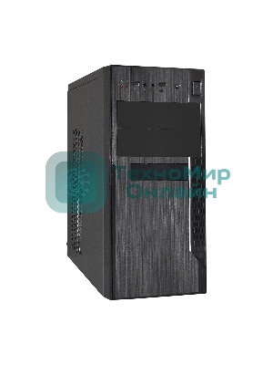 Компьютерный корпус Minitower ExeGate EX299311RUS MA-373X-UNS450 (mATX, БП UNS450 с вент. 12см, 2*USB, аудио, черный)