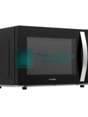 Микроволновая печь Hyundai HYM-D2079 черный, 23 л, 800 Вт, переключатели - кнопки, поворотный механизм