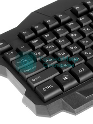 Клавиатура Oklick 757G HW2 проводная, USB Type-A, чёрный