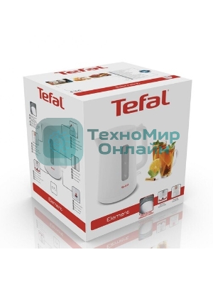 Электрочайник Tefal KO120130 белый/бежевый, 0.5 л, 650 Вт, скрытый нагревательный элемент
