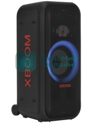 Минисистема LG XBOOM XL7T черный 250Вт USB BT