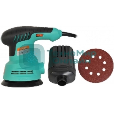 Эксцентриковая шлифовальная машина Sturm OS8135R Эксцентриковая шлифмашина Sturm, 350Вт, d 125мм, рег обор. 5000-12000об/мин, ПЫЛЕСБОР OS8135R